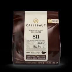 CALLEBAUT Chocolat Noir 54,5% N°811 400g* Chocolat De Couverture