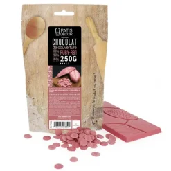 PATISDECOR Chocolat Ruby RB1 47,3% 250g Callebaut* Chocolat De Couverture