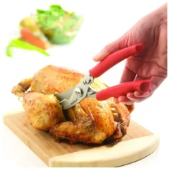 MASTRAD Ciseaux à Pizza et à Volaille en inox rouge* Ciseaux De Cuisine