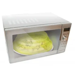 IBILI Cloche Micro-ondes Silicone Pliable Ø 25,5 cm x H 8,5 cm* Couvercle De Cuisson