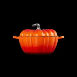 LE CREUSET Cocotte en Fonte Citrouille 24 cm Volcanique* Cocotte En Fonte