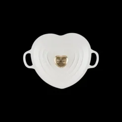 LE CREUSET Cocotte en Fonte Cœur 20 cm Blanc* Cocotte En Fonte