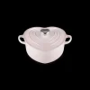 LE CREUSET Cocotte en Fonte Cœur 20 cm Shell Pink* Cocotte En Fonte