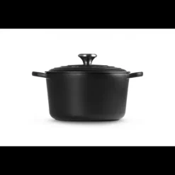 LE CREUSET Cocotte en Fonte Haute 26 cm Noir Ebène* Cocotte En Fonte