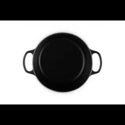 LE CREUSET Cocotte en Fonte Haute 26 cm Noir Ebène* Cocotte En Fonte