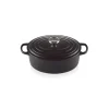 LE CREUSET Cocotte en fonte Ovale 29 cm Noir mat Signature* Cocotte En Fonte