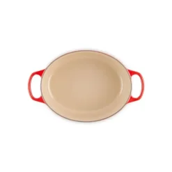 LE CREUSET Cocotte en fonte Ovale 40 cm Cerise Signature* Cocotte En Fonte