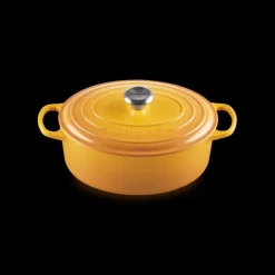 LE CREUSET Cocotte en fonte Ovale 29 cm Nectar Signature* Cocotte En Fonte