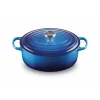 LE CREUSET Cocotte en fonte Ovale 31 cm Azur Signature* Cocotte En Fonte