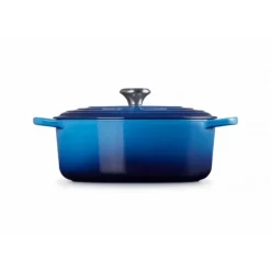 LE CREUSET Cocotte en fonte Ovale 31 cm Azur Signature* Cocotte En Fonte