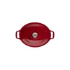 CHASSEUR Cocotte en Fonte Ovale 25 cm Rouge* Cocotte En Fonte