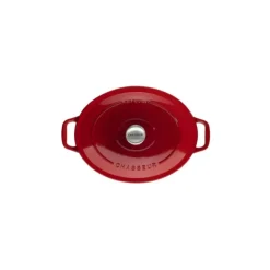 CHASSEUR Cocotte en Fonte Ovale 35 cm Rubis* Cocotte En Fonte