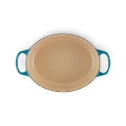 LE CREUSET Cocotte en fonte Ovale 31 cm Deep Teal Signature* Cocotte En Fonte