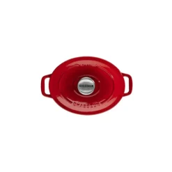 CHASSEUR Cocotte en Fonte Ovale 17 cm Rubis* Cocotte En Fonte