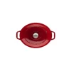 CHASSEUR Cocotte en Fonte Ovale 29 cm Rubis* Cocotte En Fonte