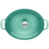 CHASSEUR Cocotte en Fonte Ovale 33 cm Quartz* Cocotte En Fonte