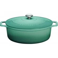 CHASSEUR Cocotte en Fonte Ovale 33 cm Quartz* Cocotte En Fonte