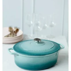 CHASSEUR Cocotte en Fonte Ovale 33 cm Quartz* Cocotte En Fonte