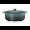 LE CREUSET Cocotte en Fonte Ovale Tradition 31 cm Océan* Cocotte En Fonte