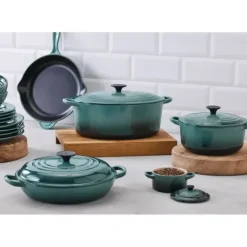 LE CREUSET Cocotte en Fonte Ovale Tradition 31 cm Océan* Cocotte En Fonte