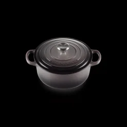 LE CREUSET Cocotte en Fonte Ronde 20 cm Flint Signature* Cocotte En Fonte