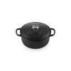 LE CREUSET Cocotte en fonte Ronde 28 cm Noir mat Signature* Cocotte En Fonte