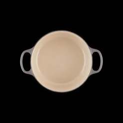 LE CREUSET Cocotte en fonte Ronde 24 cm Flint Signature* Cocotte En Fonte