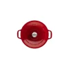 CHASSEUR Cocotte en Fonte Ronde 24 cm Rubis* Cocotte En Fonte