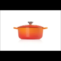 LE CREUSET Cocotte en Fonte Ronde 20 cm Volcanique Signature* Cocotte En Fonte