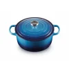 LE CREUSET Cocotte en fonte Ronde 24 cm Azur Signature* Cocotte En Fonte