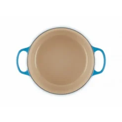 LE CREUSET Cocotte en fonte Ronde 24 cm Azur Signature* Cocotte En Fonte