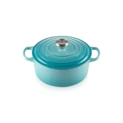 LE CREUSET Cocotte en fonte Ronde 24 cm Caraïbes Signature* Cocotte En Fonte