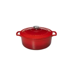 CHASSEUR Cocotte en Fonte Ronde 26 cm Rubis* Cocotte En Fonte