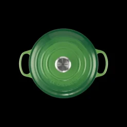 LE CREUSET Cocotte en Fonte Ronde 24 cm Bamboo Signature* Cocotte En Fonte