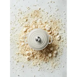 LE CREUSET Cocotte en fonte Ronde 26 cm Meringue Signature* Cocotte En Fonte
