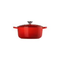 LE CREUSET Cocotte en Fonte Ronde 28 cm Cerise Signature* Cocotte En Fonte