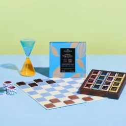 VALRHONA Coffret 32 Carrés de Chocolats Noir et Lait Les Essentiels 160 g* Chocolats À Offrir|Confiserie