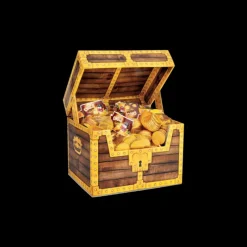 CHOCOMONNAIE Coffret 24 cm 80 Filets de Pièces en Chocolat 30g* Chocolats À Offrir|Confiserie