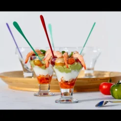 LEBRUN Coffret 6 Coupes à Dessert avec Cuillères* Servir, Présenter