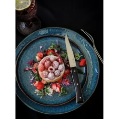 OPINEL Coffret 4 Couteaux de Table Frêne Sombre Facette* Couverts