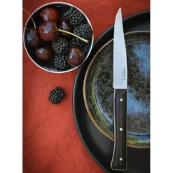 OPINEL Coffret 4 Couteaux de Table Frêne Sombre Facette* Couverts