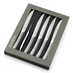 AMEFA Coffret 6 Couteaux Steak Bongo 23 cm* Couverts