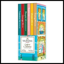 VALRHONA Coffret 6 Tablettes de Chocolat Noël 420 g* Chocolats À Offrir|Confiserie