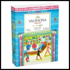 VALRHONA Coffret 12 Truffes Noël Enrobage Chocolat 155 g* Chocolats À Offrir