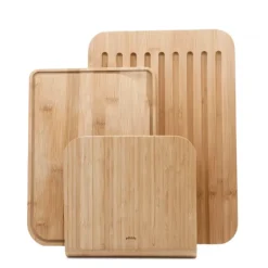 PEBBLY Coffret Affûté avec Support Magnétique, Planches et Couteaux* Rangement Couteaux|Planches À Découper