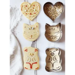 SCRAPCOOKING Coffret Kit Biscuit 3 Pièces Classique* Emporte Pièce - Découpoir Pâtisserie