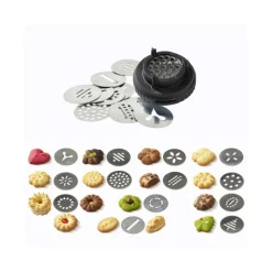 DE BUYER Coffret Le Tube Piston à Pâtisserie + Douilles et Kit Sablé* Ustensiles Pâtisserie