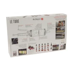 DE BUYER Coffret Le Tube Pro Piston à Pâtisserie + Recharges et Douilles* Ustensiles Pâtisserie