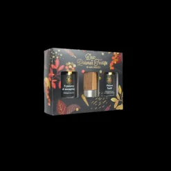 UN JOUR UNE EPICE Coffret Poivres Festifs avec Tête de Moulin* Poivre