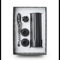 PEUGEOT Coffret Pompe à Vin Electrique ABS + Tire-Bouchon Clavelin* Accessoires Vin